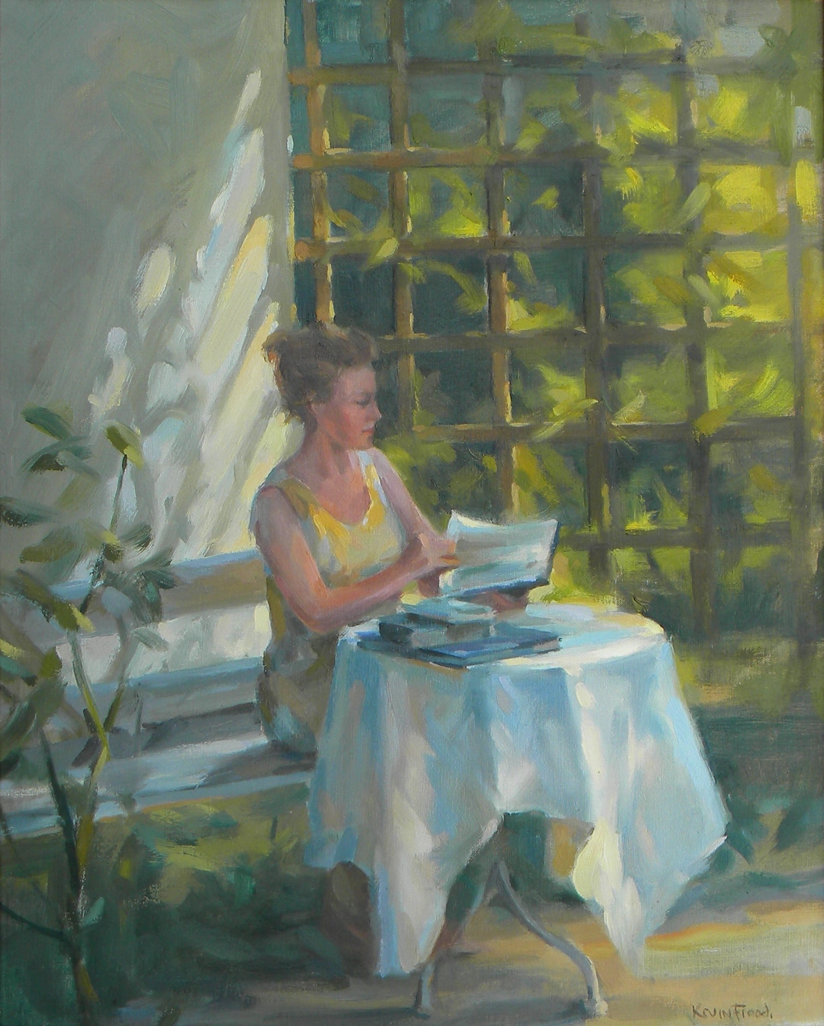 A Summer Day  Oil 16in x 20in  © Kevin Flood