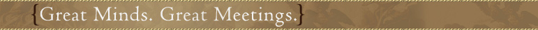 If you are on a BlackBerry visit our mobile site at www.YourMeeting.com/m